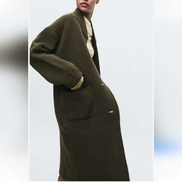 BNWT! Zara knit coat - Picture 2 of 11